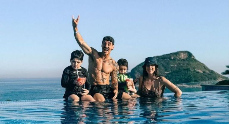 Las vacaciones de Juana Repetto y sus hijos en Brasil: así festejó el cumple