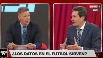 Fantino y Miguel Simón se agarraron con todo en ESPN. Fantino y Miguel Simón se agarraron con todo en ESPN.