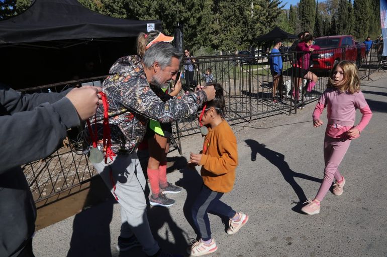 La premiación a los chicos y chicas que participaron de la competencia de Parque Norte.