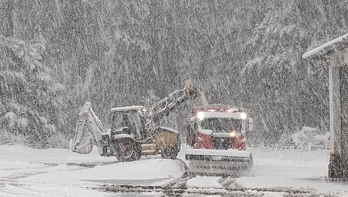 Viento y nieve: ¿cuál es el estado de rutas y pasos en la provincia?