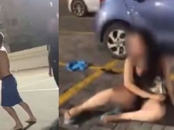 Así fue la violenta agresión de un soldado a su esposa y a policías antes de ser arrestado Así fue la violenta agresión de un soldado a su esposa y a policías antes de ser arrestado