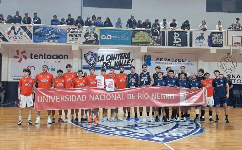 El básquet regional se expresó en defensa de la Universidad Pública