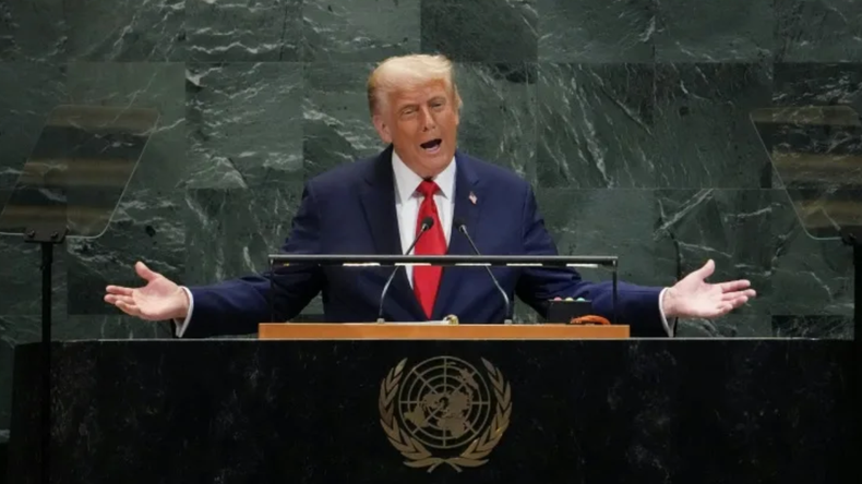 O un trato o los aniquilo: el violento aviso de Donald Trump en la ONU | LM Neuquen O un trato o los aniquilo: el violento aviso de Donald Trump en la ONU