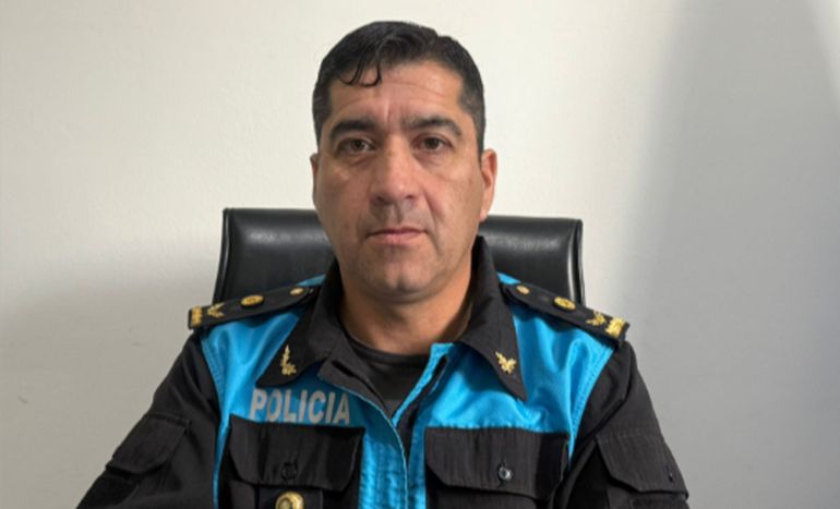 El comisario Alexis López, responsable de la Seccional 3ra de Comodoro Rivadavia. El comisario Alexis López, responsable de la Seccional 3ra de Comodoro Rivadavia.