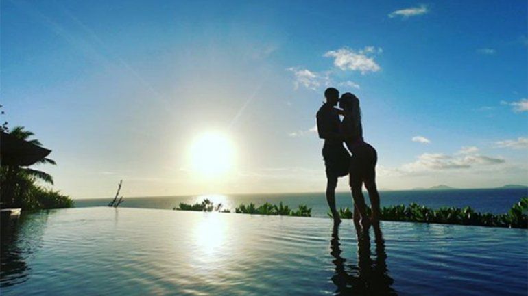 Las paradisíacas vacaciones de Mauro Icardi y Wanda Nara