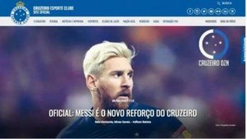 ¡un gigante de brasil anuncio la contratacion de messi! ¡un gigante de brasil anuncio la contratacion de messi!