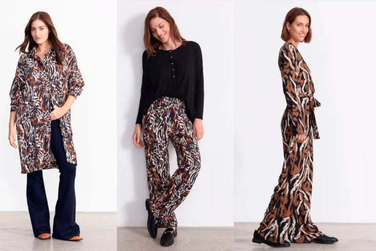 Esta temporada otoño-invierno siguen de moda las estampas en animal print, claro que las líneas también tienen su protagonismo. Foto: Google.