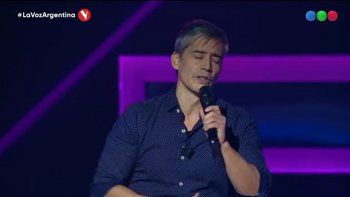 Esteban Salvatore en La Voz