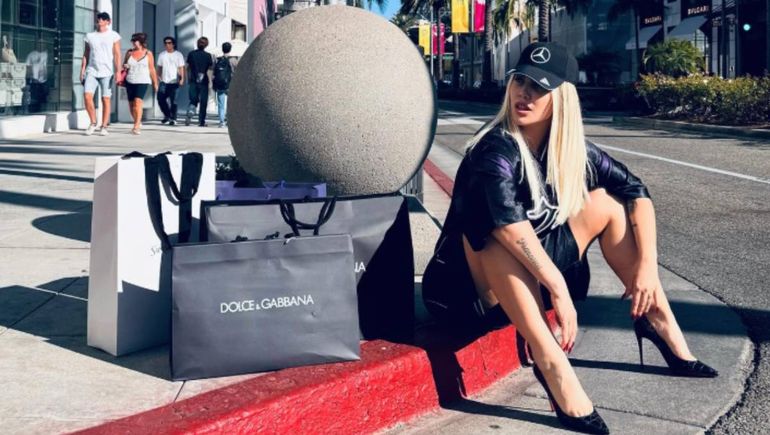 La exclusiva cartera de Wanda Nara que se lleva la vida de un cocodrilo