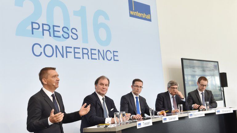 El directorio de Wintershall presentó los resultados 2015.