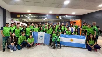 neuquen dice presente en el comienzo de los juegos para-araucania