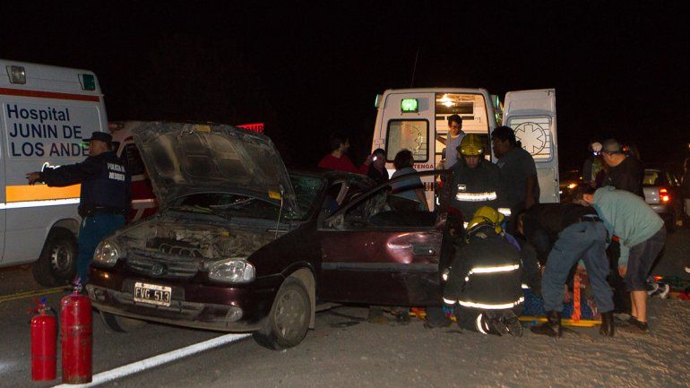 Es una pesadilla subir a la Ruta 40:&nbsp;dos choques en el mismo lugar