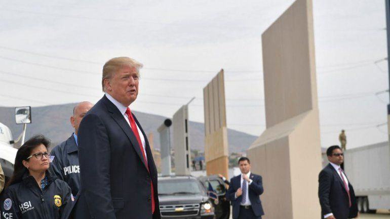 La Justicia puso un freno contra Trump y su muro