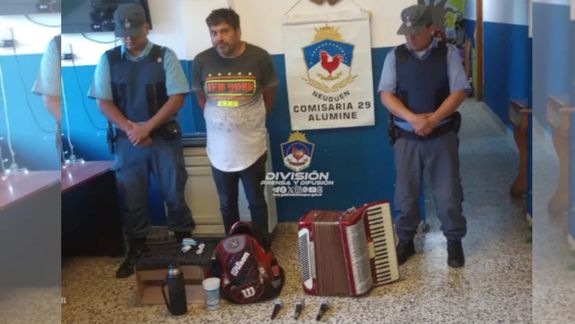 Detenido por el robo de medio millón en instrumentos musicales