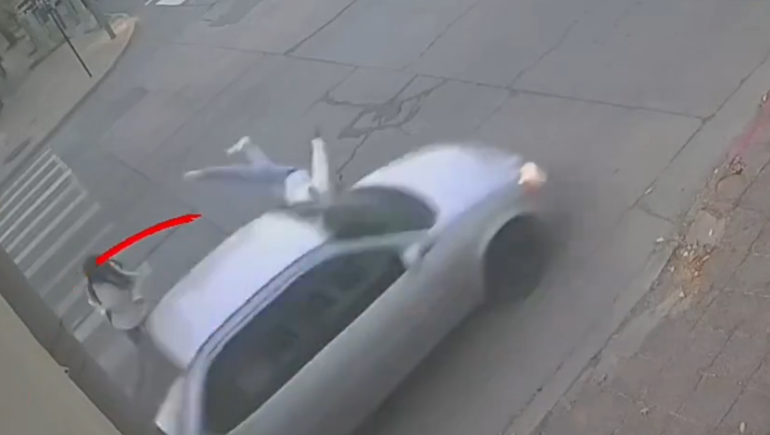 Video: así atropelló a un estudiante en Cipolletti y se dio a la fuga