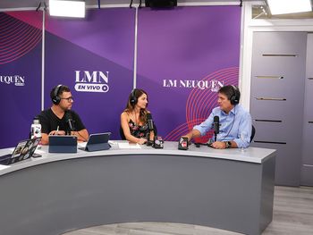 El intendente de Neuquén, Mariano Gaido en el streaming de LM Neuquén en Vivo.