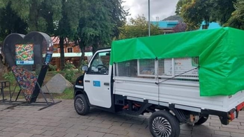 Camion de basura san martin