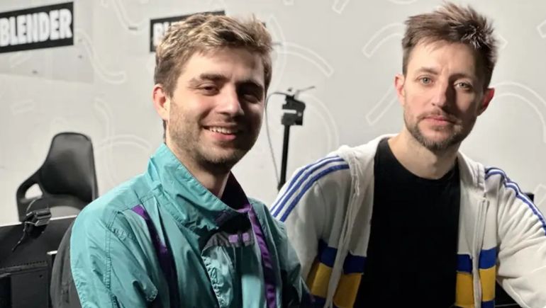 Iván Liska y Diego Abatecola, creadores de Blender Iván Liska y Diego Abatecola, creadores de Blender