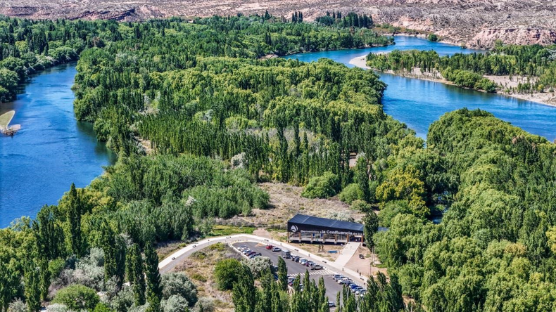 Así luce Península Hiroki. | LM Neuquen Así luce Península Hiroki.