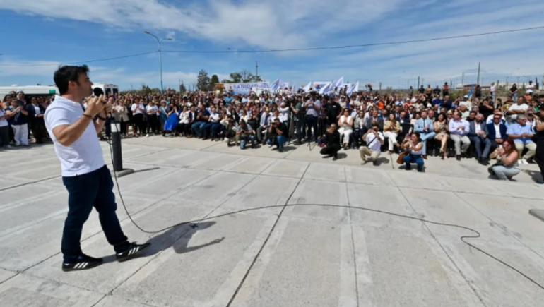 El gobernador de Chubut