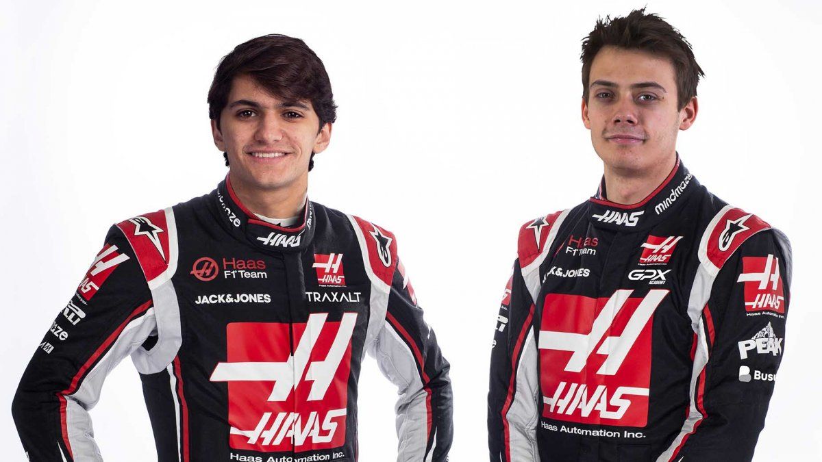 Haas presentó a sus pilotos reserva de Fórmula 1