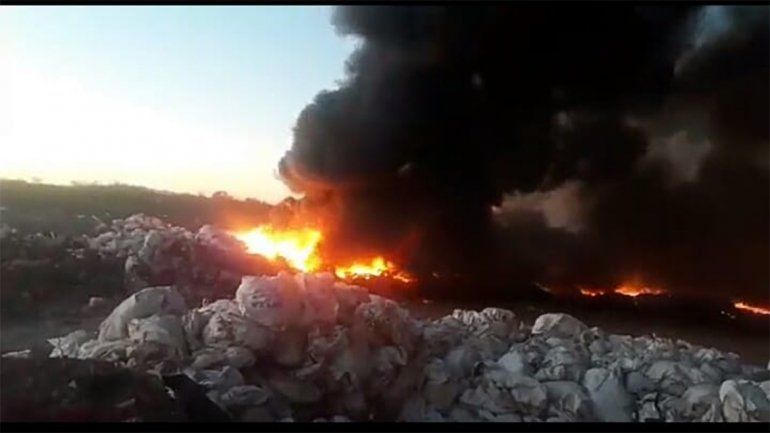 Añelo: la Confederación Mapuche pidió investigar si el incendio no fue intencional