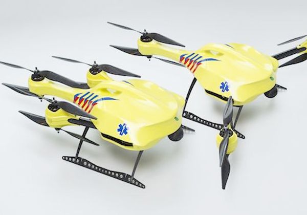 El dron ambulancia promete salvar vidas
