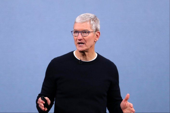 Tim Cook, CEO de Apple. Foto: archivo LMN. Tim Cook, CEO de Apple. Foto: archivo LMN.