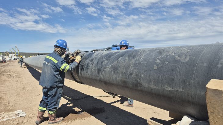 El VMOS ya superó los 380 kilómetros de tendido.