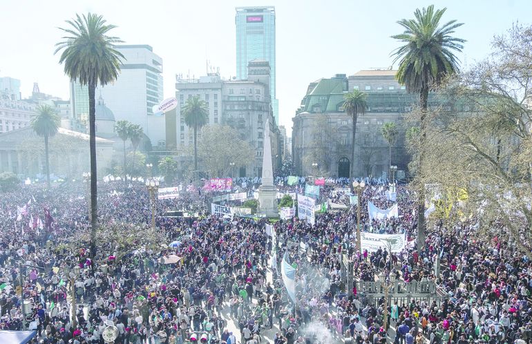 Plaza de Mayo ser&aacute; el punto c&uacute;lmine de la marcha impulsada por la CGT.