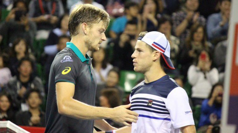 Schwartzman cayó ante Goffin y se despidió del ATP 500 en Tokio