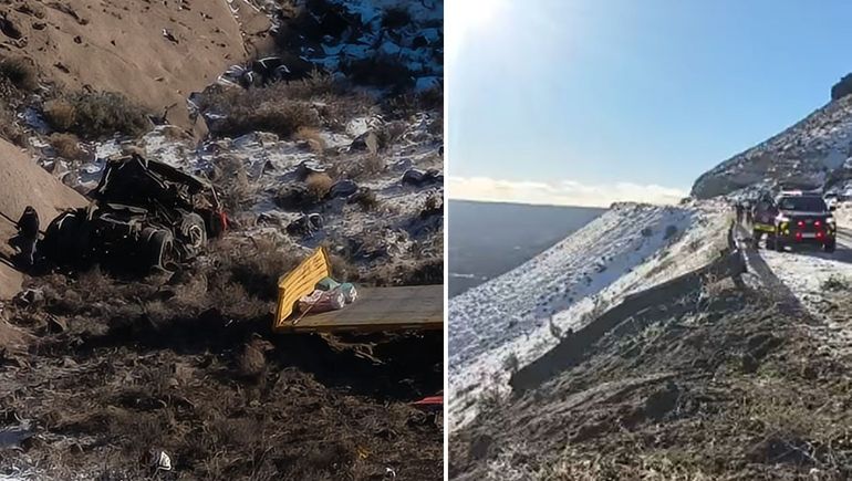 Falleció un camionero de Zapala a la altura de La Rinconada.
