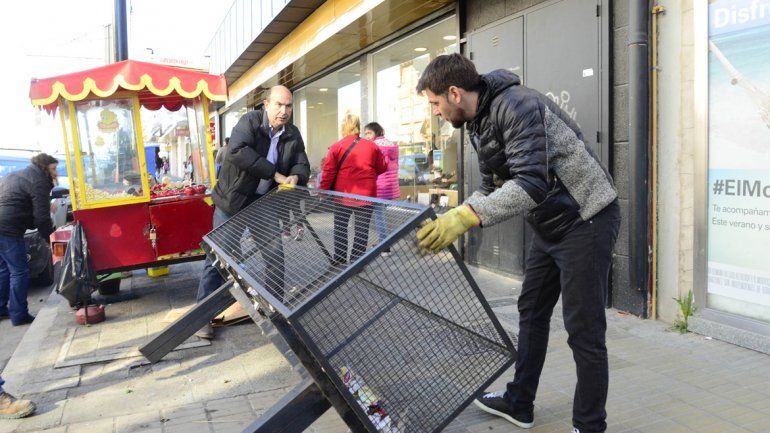 Desde ahora, sólo habrá contenedores de basura en el centro