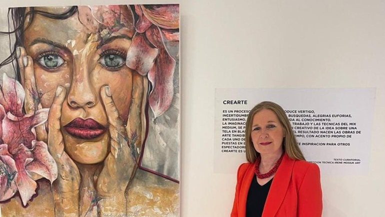 Irene Mosiuk llega con sus obras a Bodega Familia Schroeder
