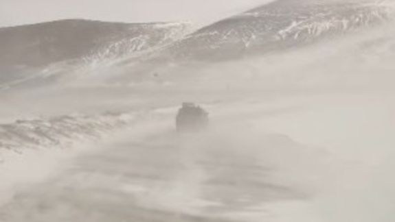 Nieve y ráfagas de más de 100 km/h: estas son las zonas afectadas por la alerta del SMN.