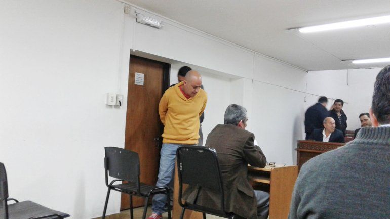 Mora durante la audiencia realizada ayer
