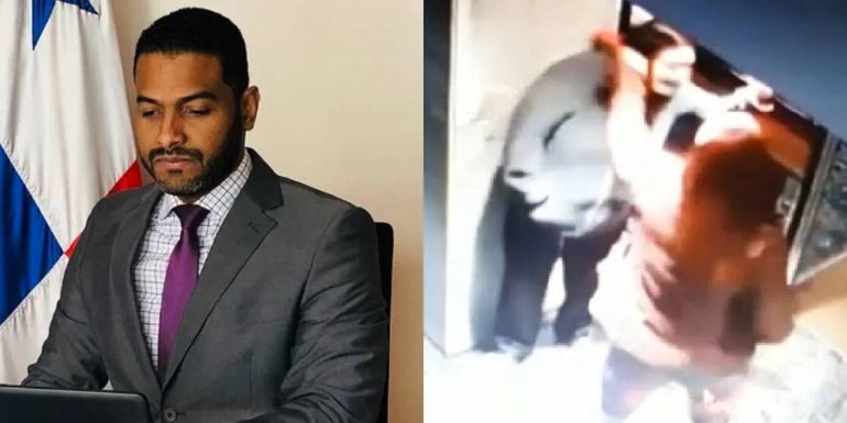 Desplazaron al diplomático panameño, porque la esposa bofeteó a una portera