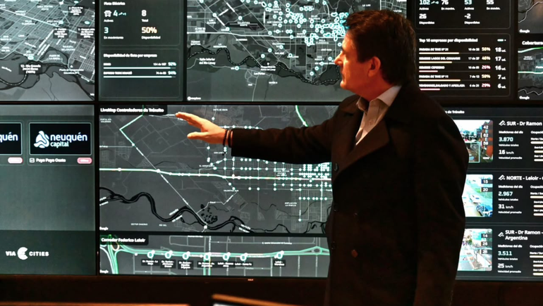Gaido inauguró el Centro de Información Urbana y avanza en una ciudad moderna y tecnológica.