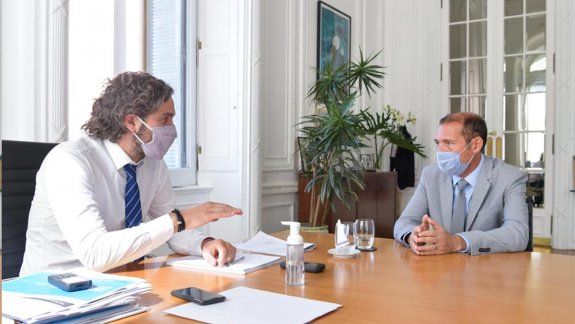 El gobernador se reunió con Cafiero: ¿de qué hablaron?