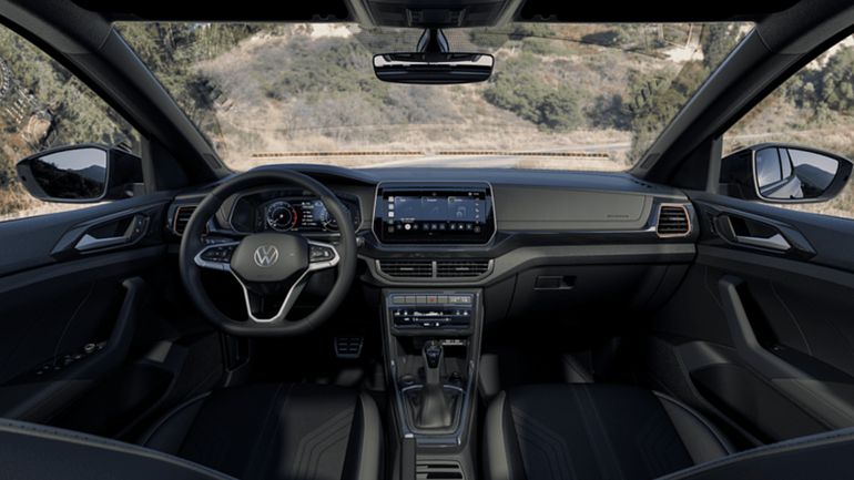 Así es el interior de Volkswagen T-Cross. Así es el interior de Volkswagen T-Cross.