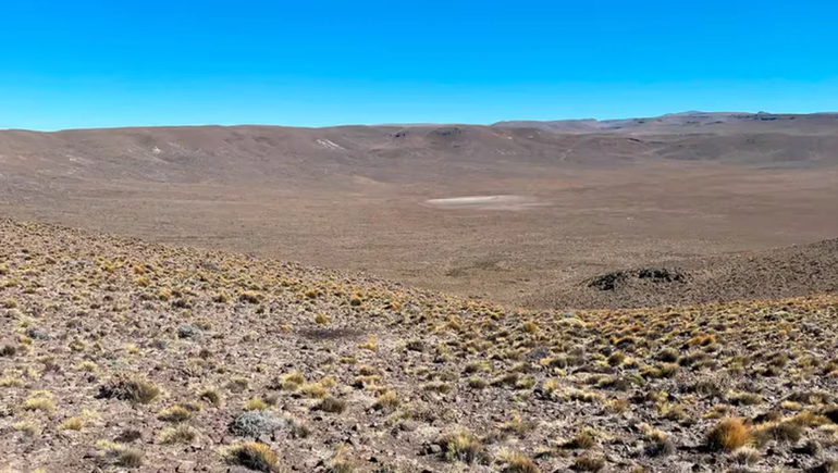 Una de las investigadoras españolas describió el cráter de Chubut como Una de las investigadoras españolas describió el cráter de Chubut como