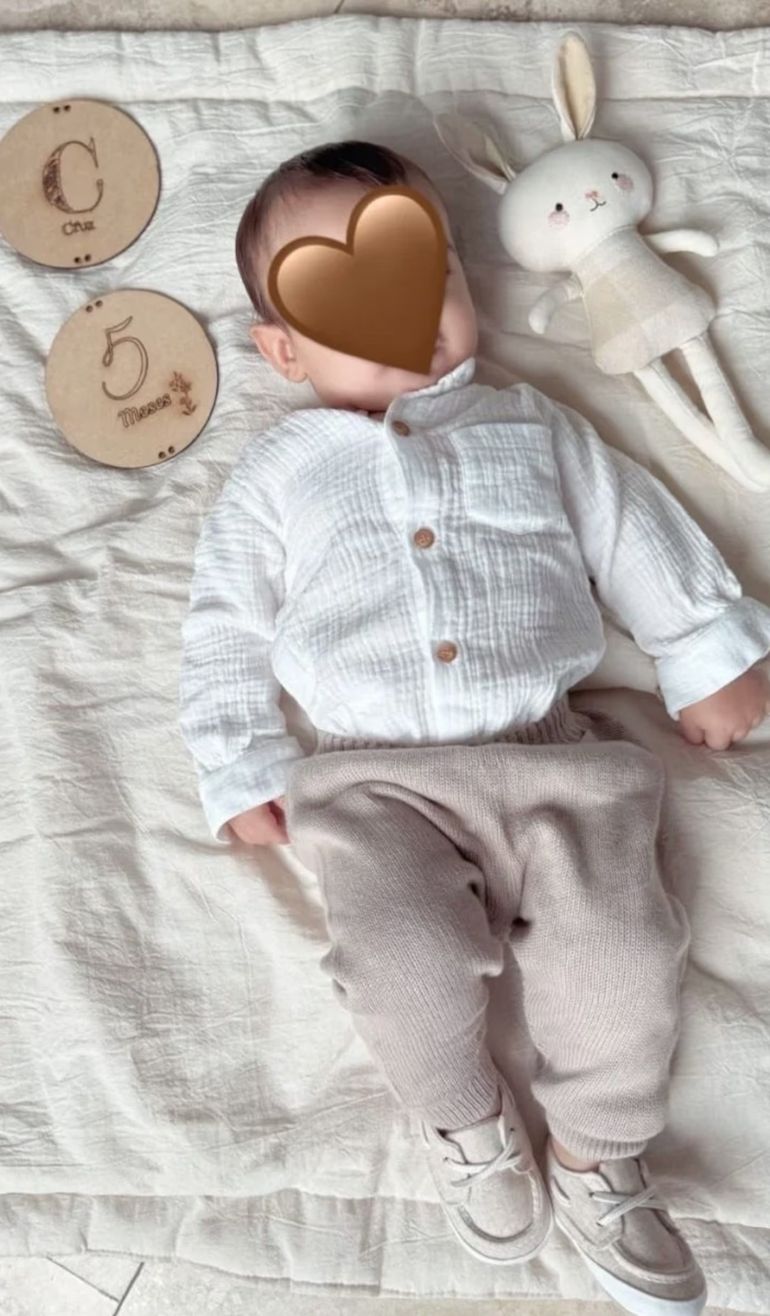 Cruz Urcera, el hijo menor de Nicole Neumann Cruz Urcera, el hijo menor de Nicole Neumann