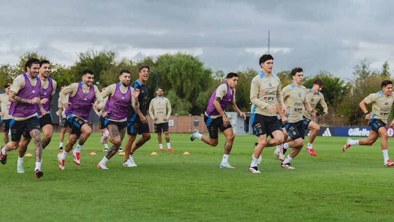 Los jugadores de la Selección Argentina ya se van sumando a los entrenamientos en Miami