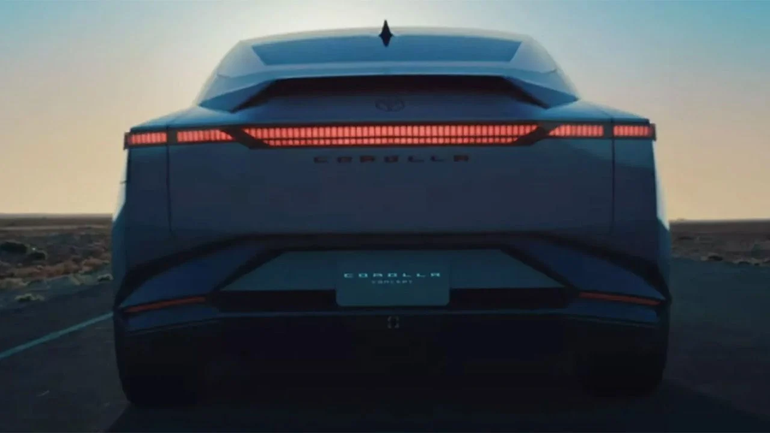 El alerón trasero tipo “cola de pato” será una de las señas particulares del Toyota Corolla Concept. El alerón trasero tipo “cola de pato” será una de las señas particulares del Toyota Corolla Concept.