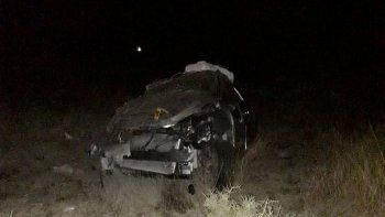 fatal vuelco en ruta 151: murio una mujer y hay tres heridos fatal vuelco en ruta 151: murio una mujer y hay tres heridos