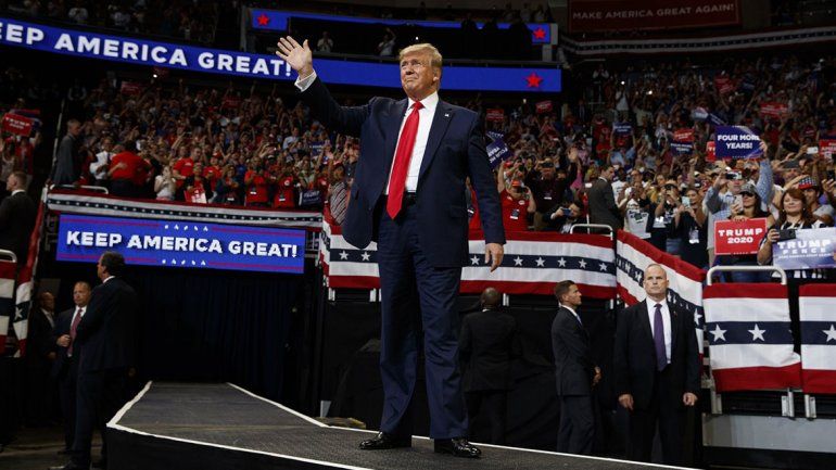 Trump oficialmente lanzó su campaña para la reelección