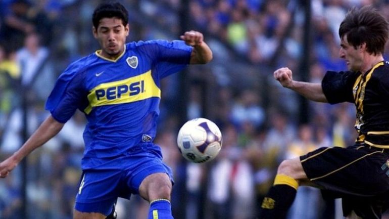 Pablo Jerez con la camiseta de Boca Pablo Jerez con la camiseta de Boca