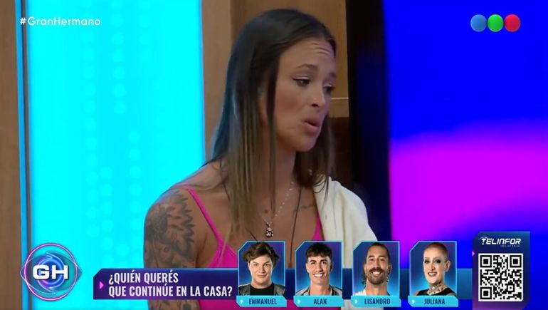Gran Hermano: Sin sorpresas, Agostina salvó a Juliana y fulminó a otro jugador