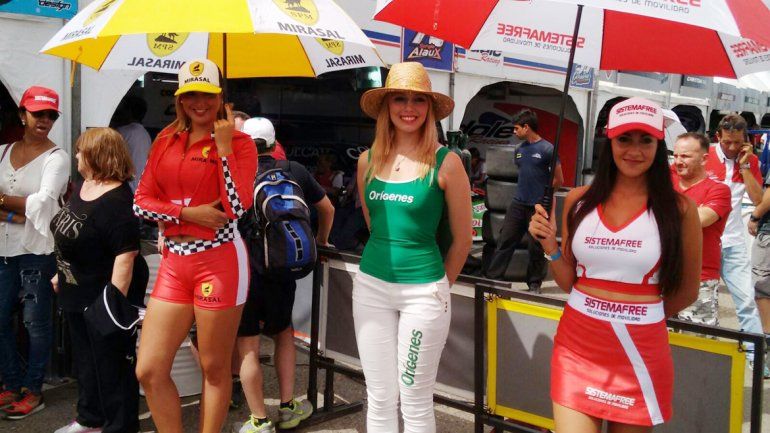 Las promotoras son un clásico del TC.