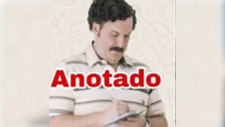 Usó un sticker de Pablo Escobar en WhatsApp y terminó en la Justicia